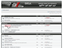 Tablet Screenshot of clubf1.es